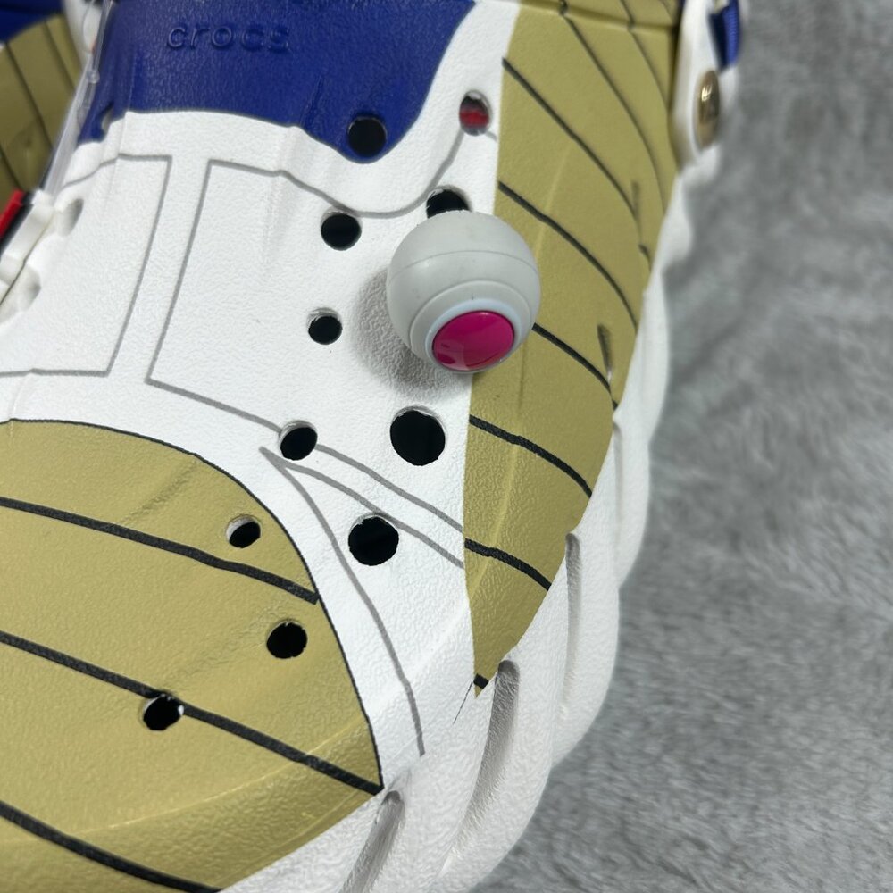 Crocs Men's Dragon Ball Z Echo Clogs Vegeta Size 11 Model 211137-90H Anime Wuxia - Picture 6 of 16